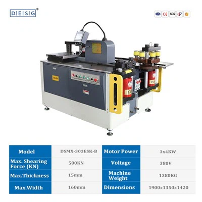 কাটার জন্য কপার বাসবার মেশিন